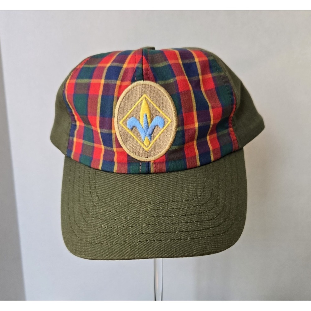 Webelo Twill  Boy Scout Cap Hat Snap Back Size‎ S/M Made in USA